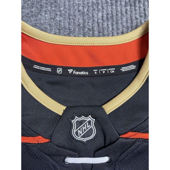 Fanatics NHL Anaheim Ducks Breakaway Black Home Jersey Men’s Size Small NWT - Picture 6 of 12